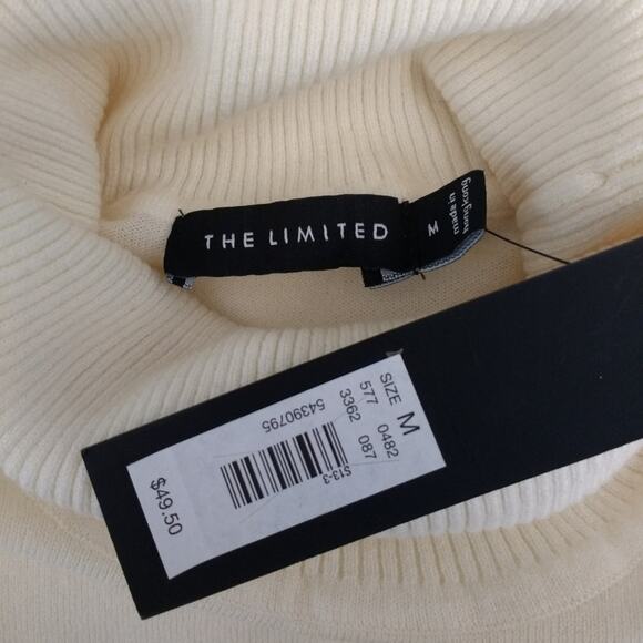 NWT The Limited Embellished Turtleneck Sweater - Picture 7 of 9